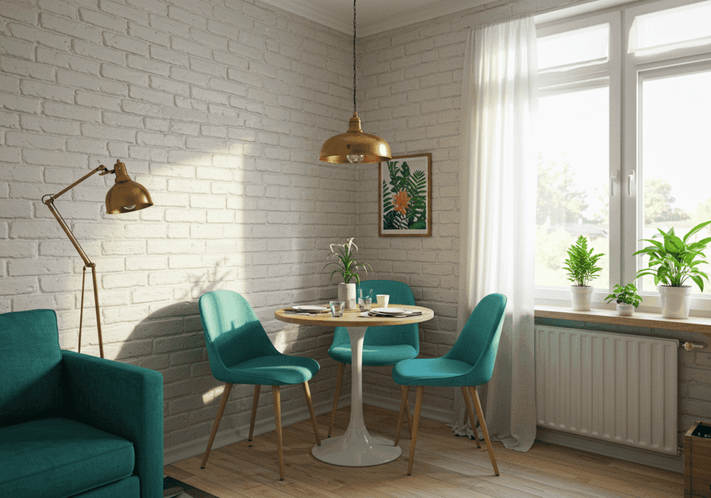 How to Set Up a Cozy Dining Area in a Small Space - Featured