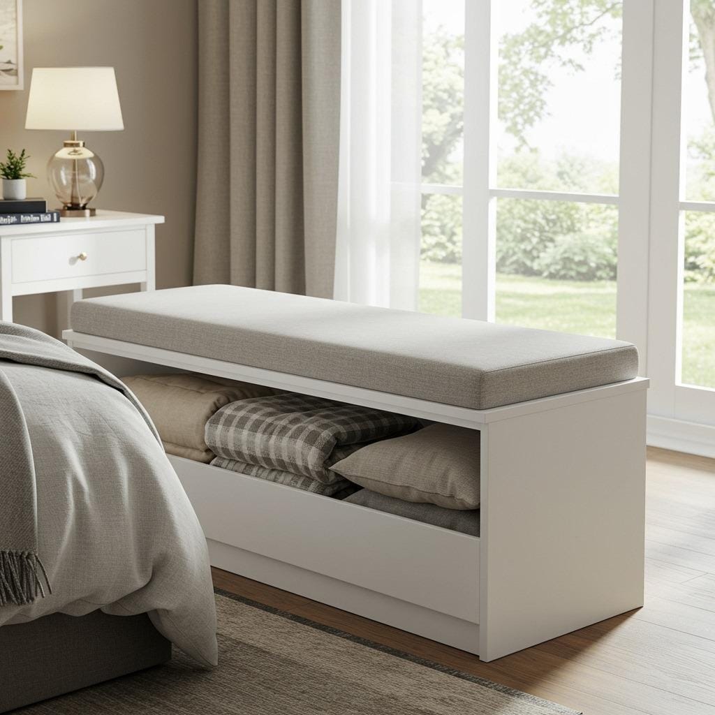 Add Storage Benches and Ottomans