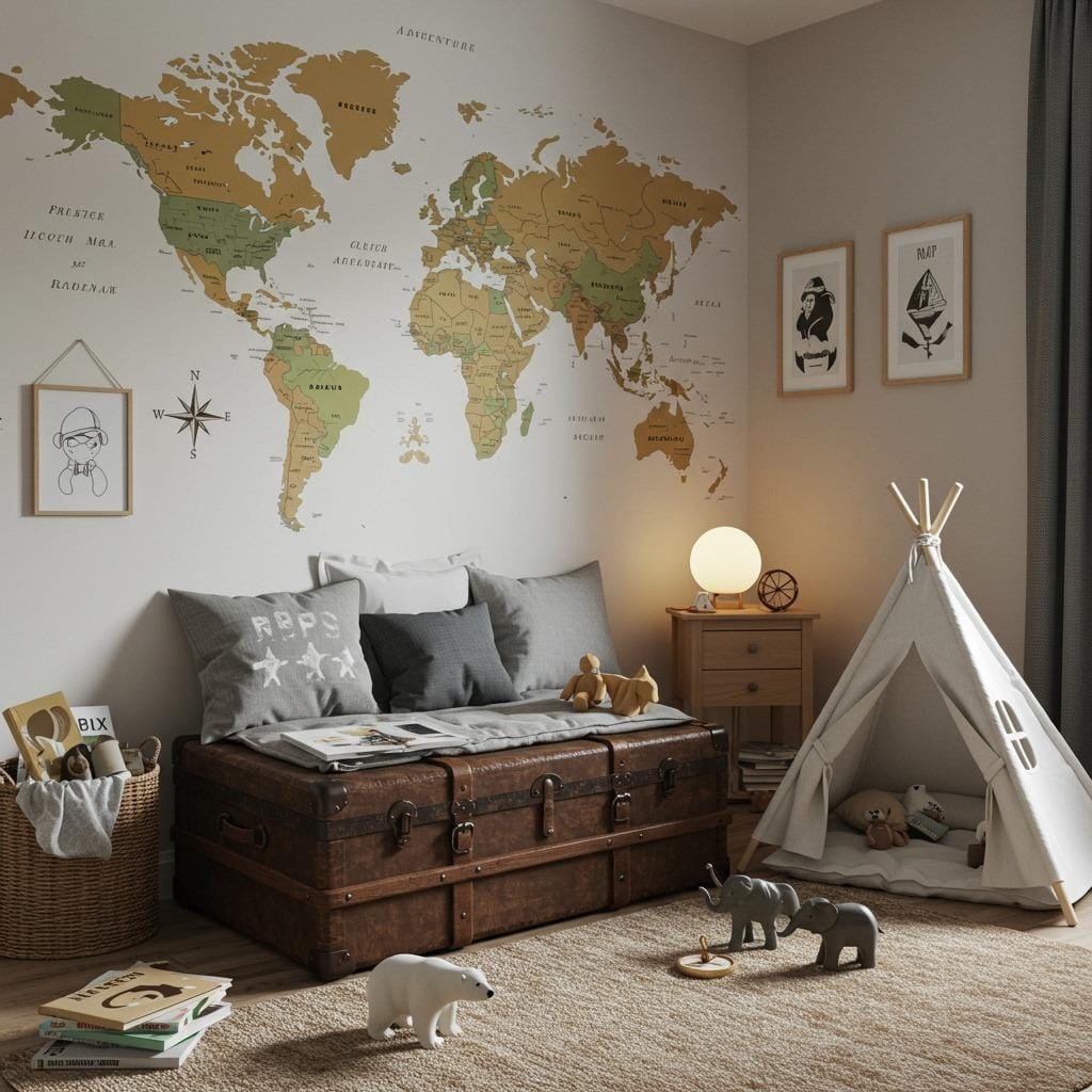 Adventure-Themed Exploration Zone