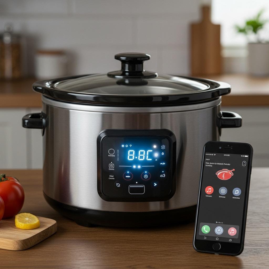 App-Connected Slow Cookers for Remote Monitoring