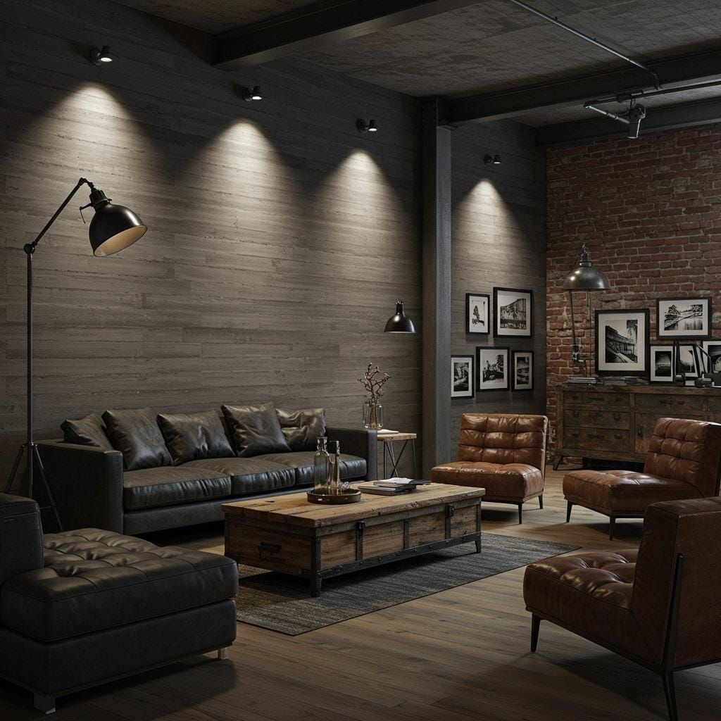 Brushed Concrete Look