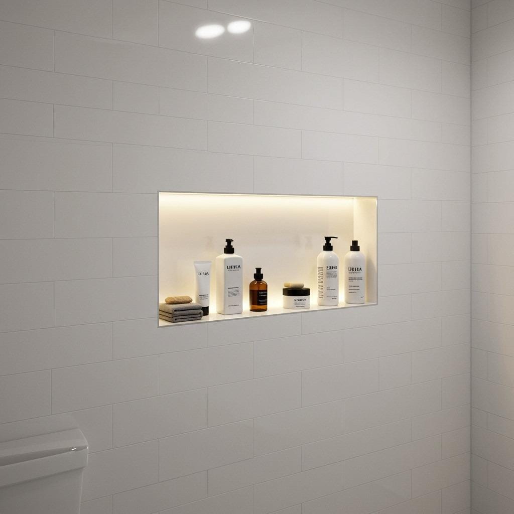 Built-In Shower Niche