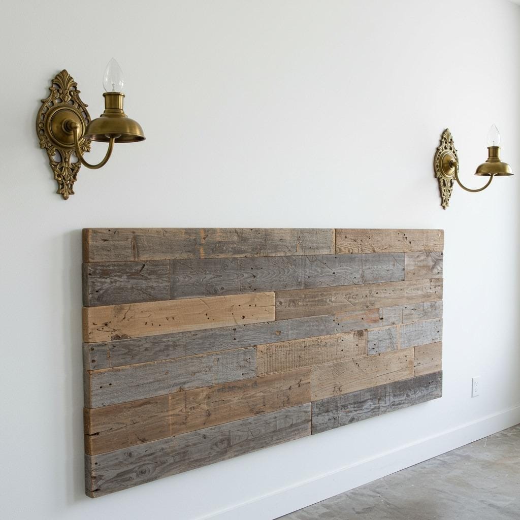 Choose a Statement Reclaimed Wood Headboard