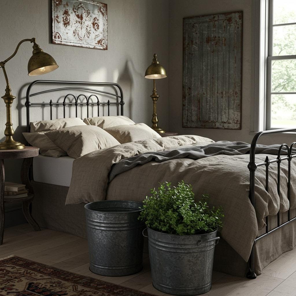 Choose Rustic Metal Accents
