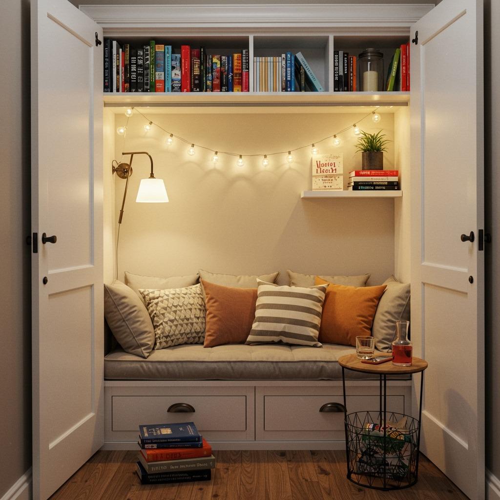 Closet Reading Cave