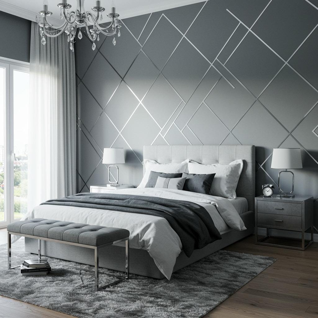 Cool Gray with Crisp White Details