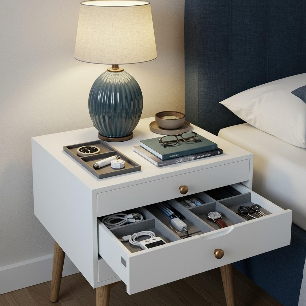 Create a Bedside Storage System