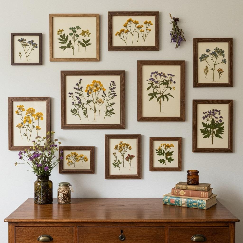 Create a Gallery Wall With Botanical Prints