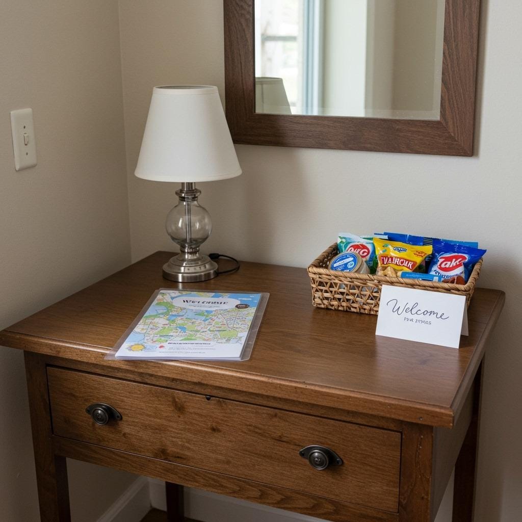 Create a Welcome Information Station