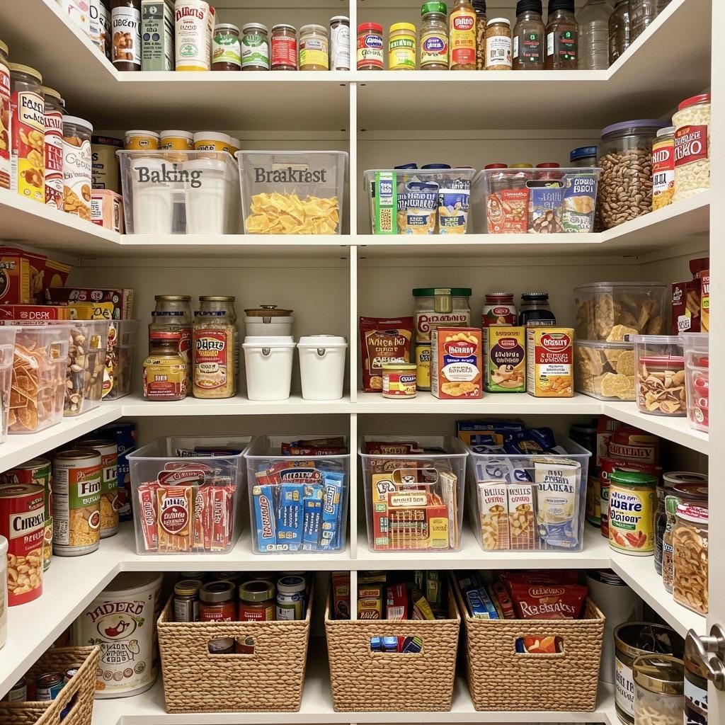 Create Zones for Different Food Categories