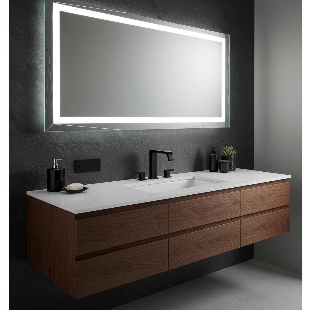 Delta Trinsic Single Handle Electronic Bathroom Faucet