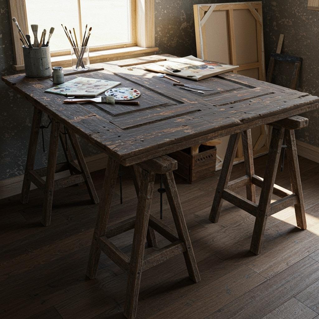 Door Desk Transformation