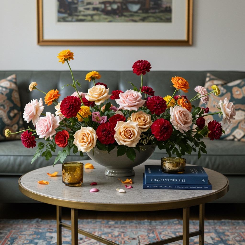 Floating Floral Arrangement