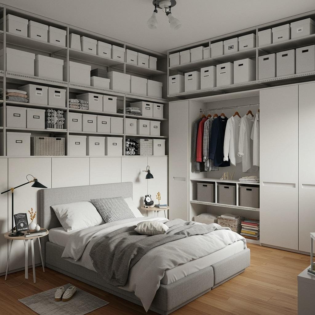 Install Ceiling-High Storage