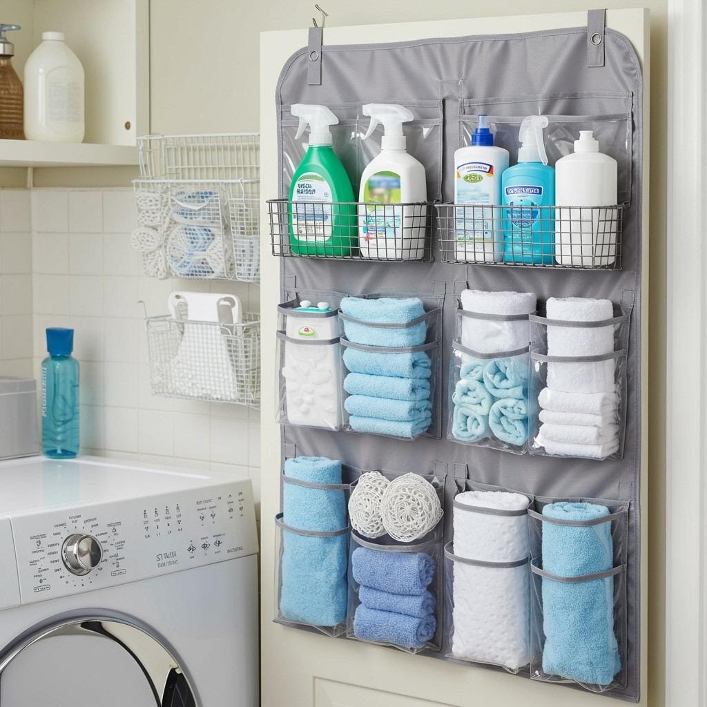 Install Over-the-Door Organizers