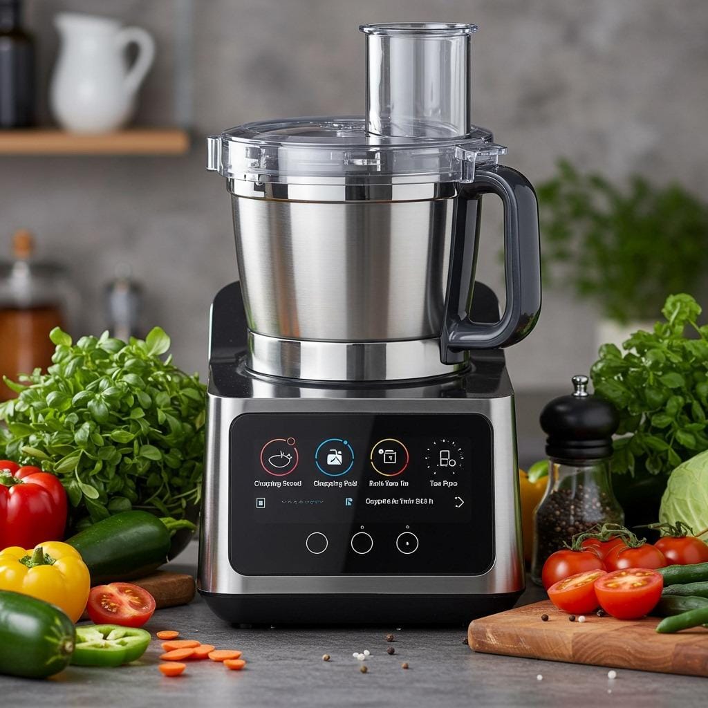 Intelligent Food Processors with Recipe Guidance