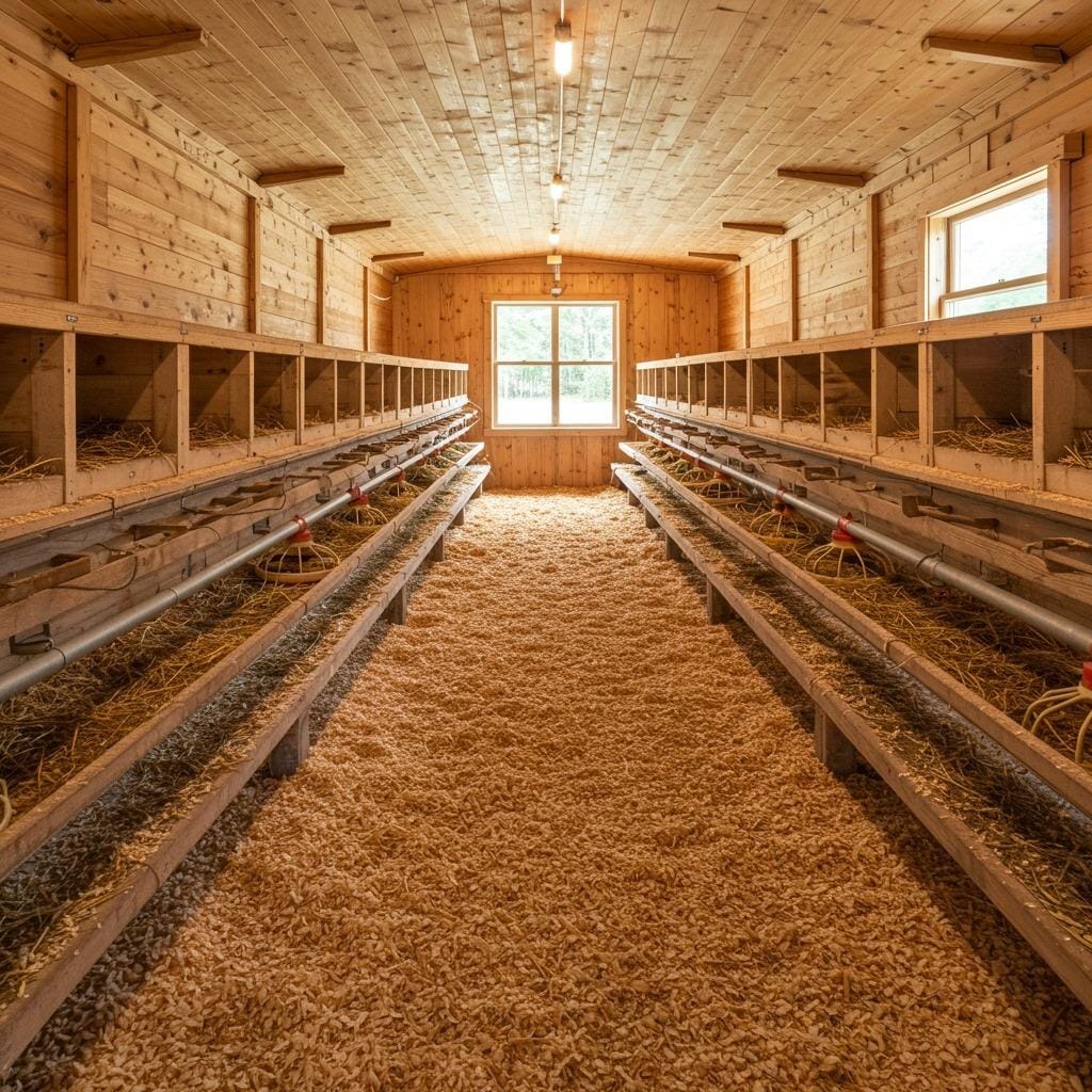 Interior Layout and Nesting Box Design