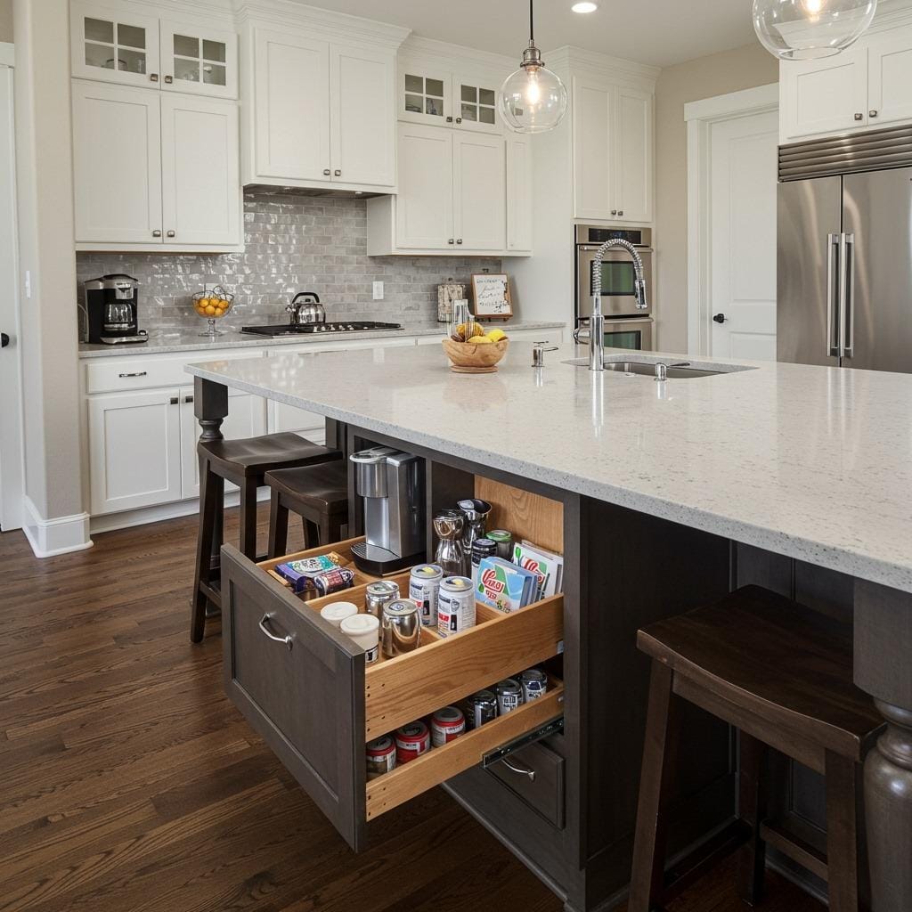 Kitchen Island Coffee End