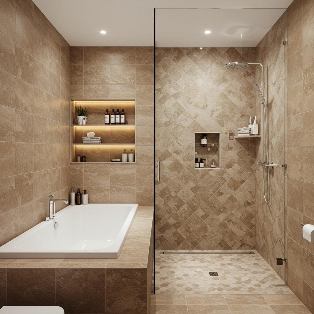 L-Shaped Combo with Separate Zones