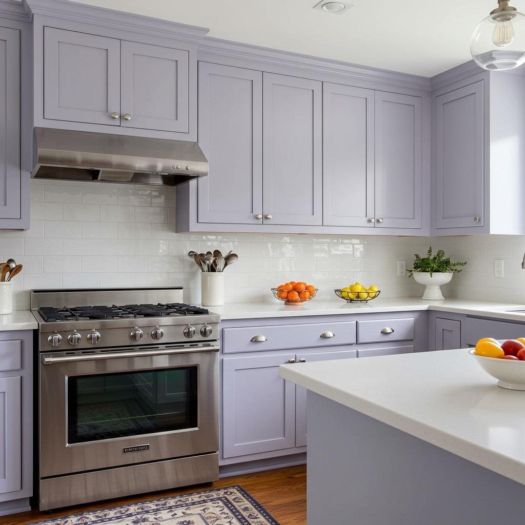 Lavender and Gray Surprise