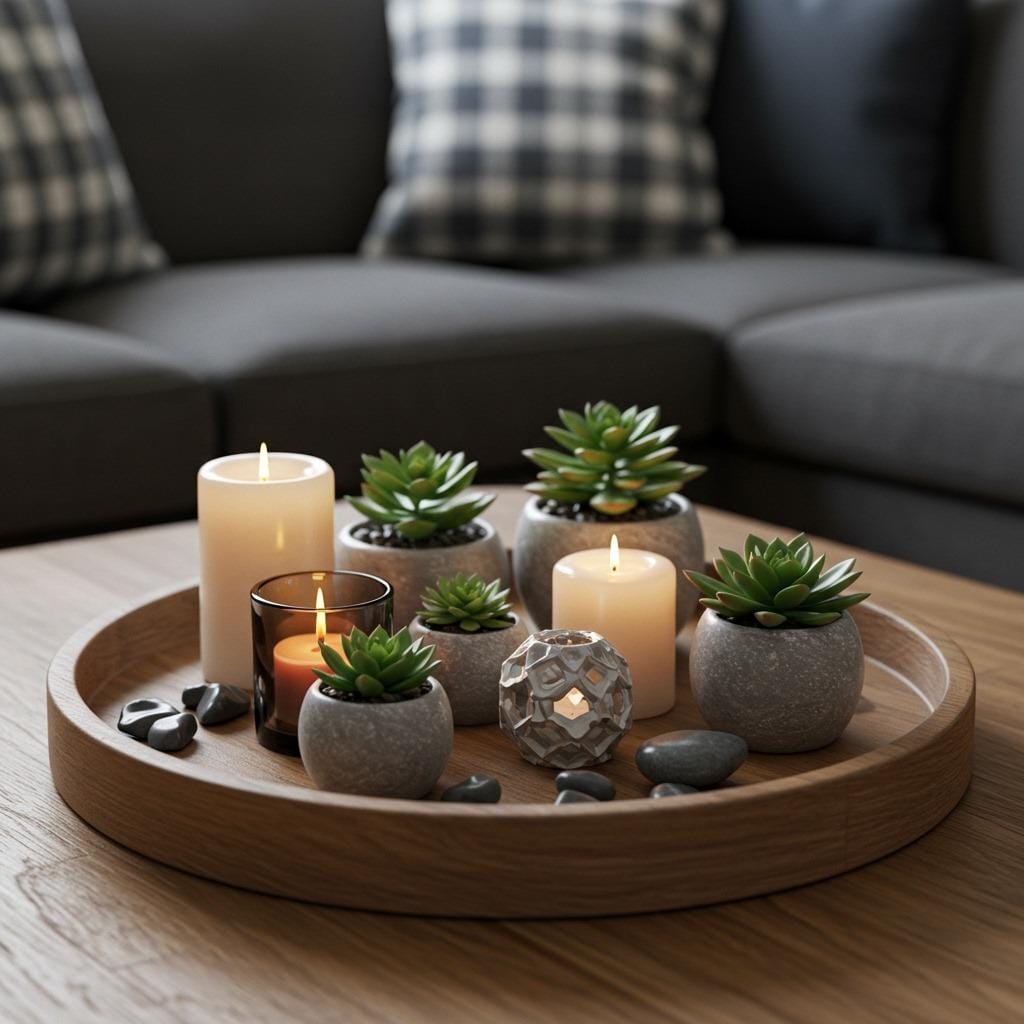 Layered Tray Styling