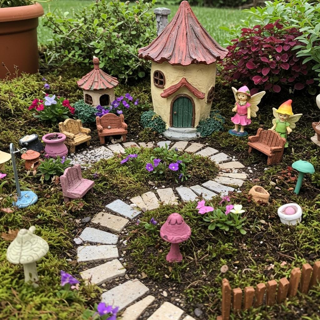 Magical Fairy Garden Corner