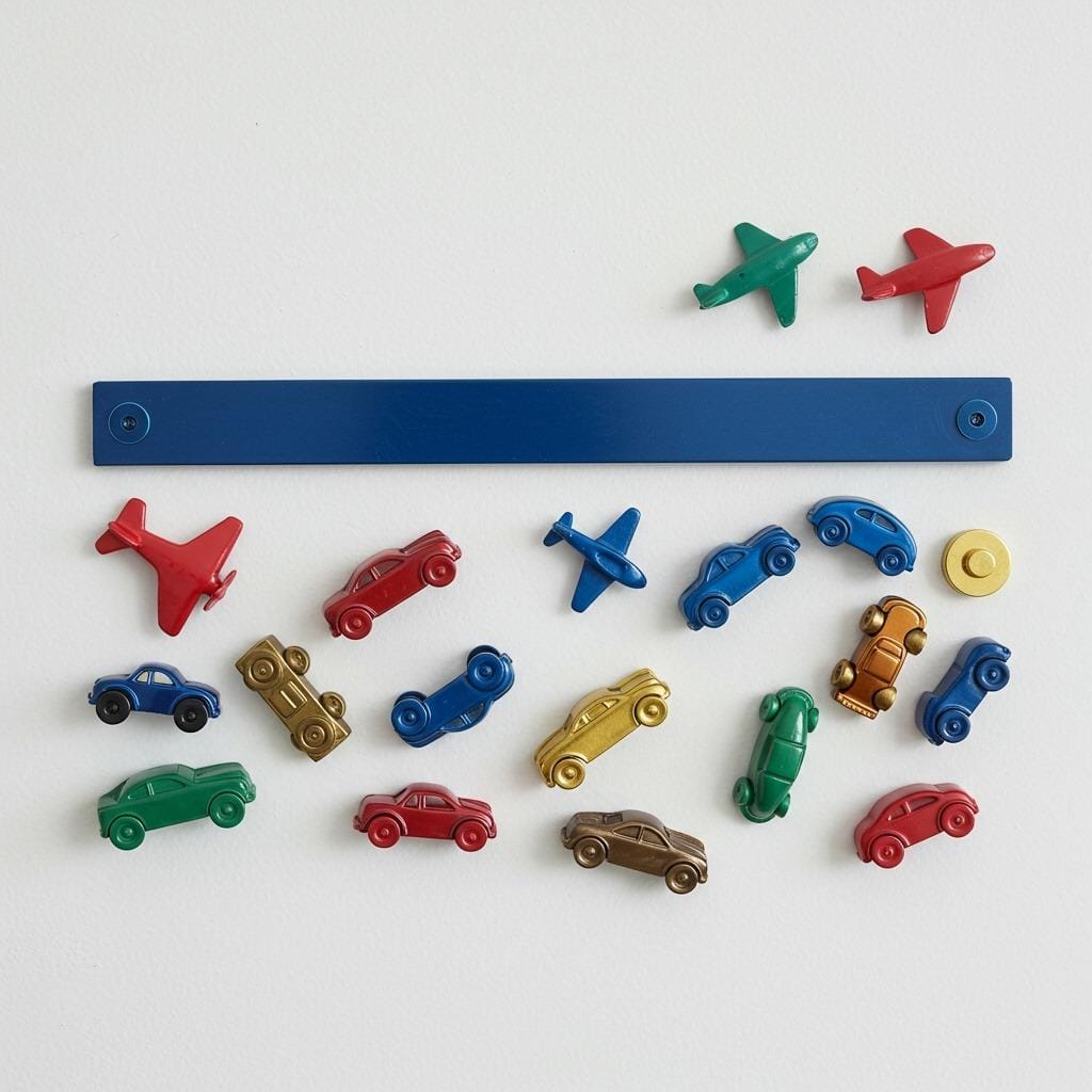 Magnetic Strips for Small Metal Toys