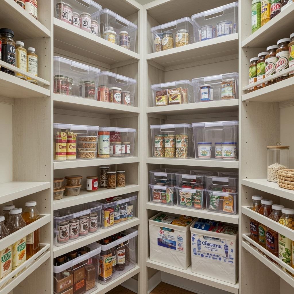 Maximize Vertical Space with Stackable Bins