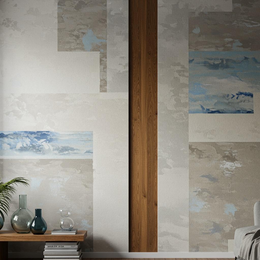 Mixed Media Wall Treatments