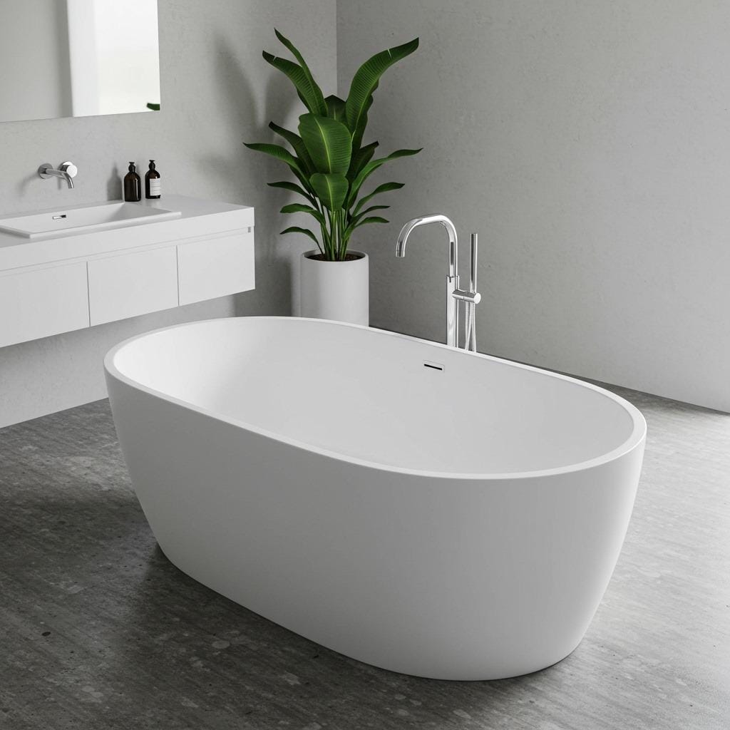 Modern Oval Minimalism