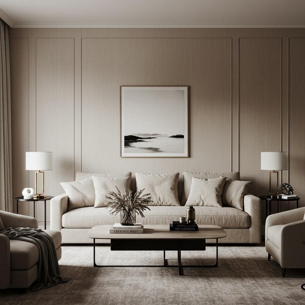 Monochromatic Beige Scheme