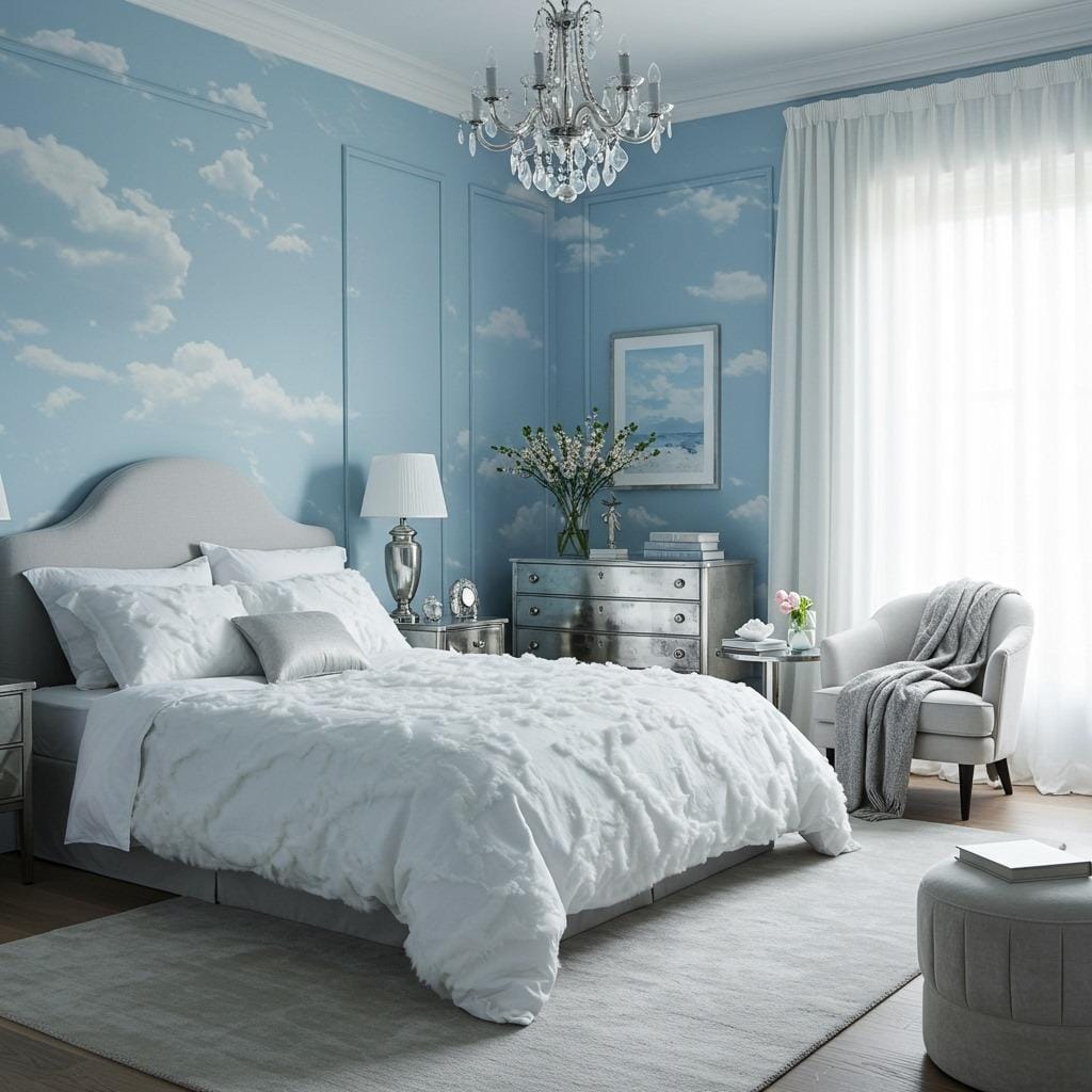 Powder Blue - Cloud-Like Softness