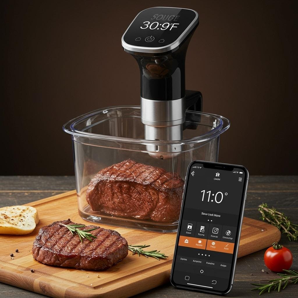 Precision Sous Vide Circulators with App Control