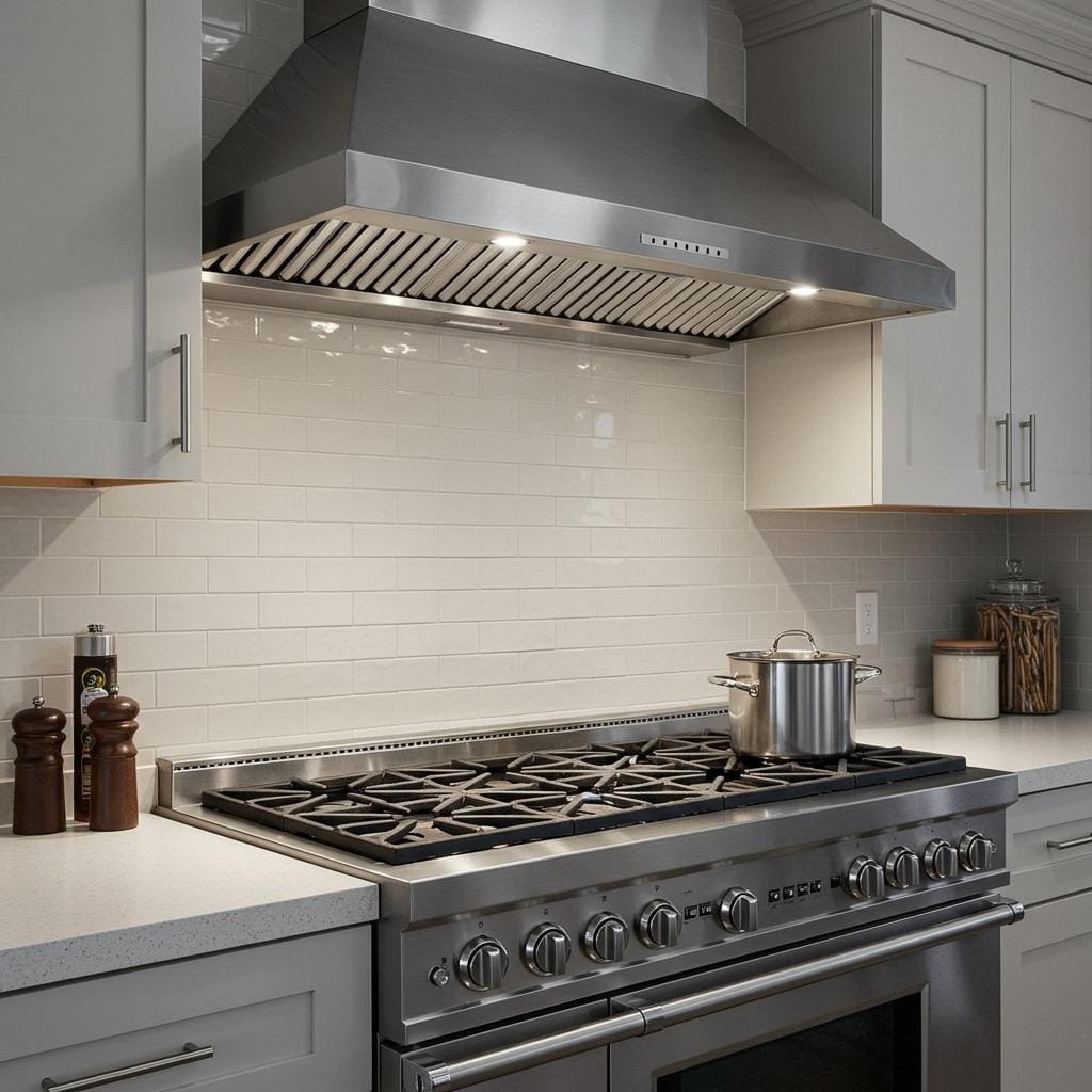 Range Hood Integrated Lighting