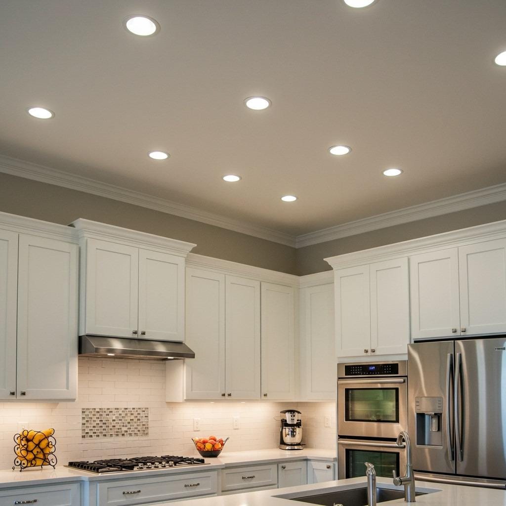 Recessed Lighting for Clean Lines