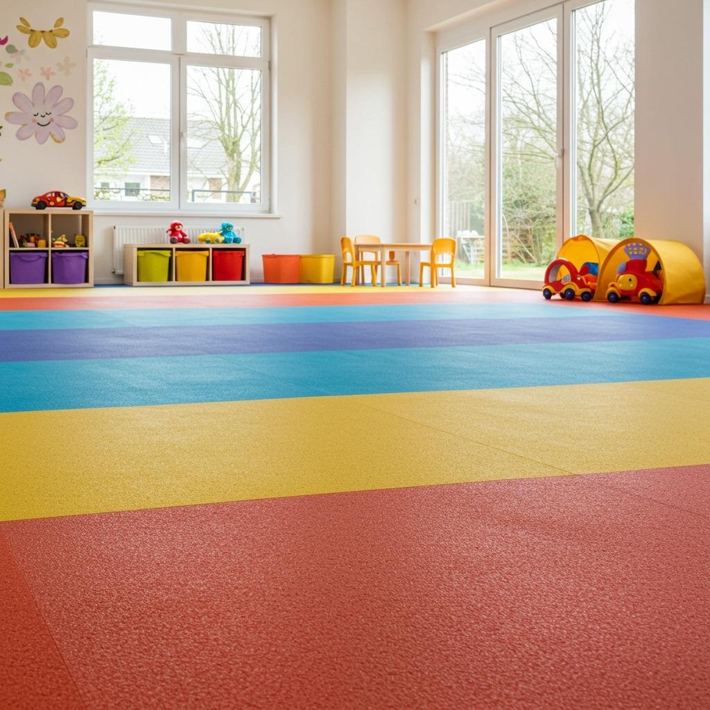 Recycled Rubber with Natural Pigments