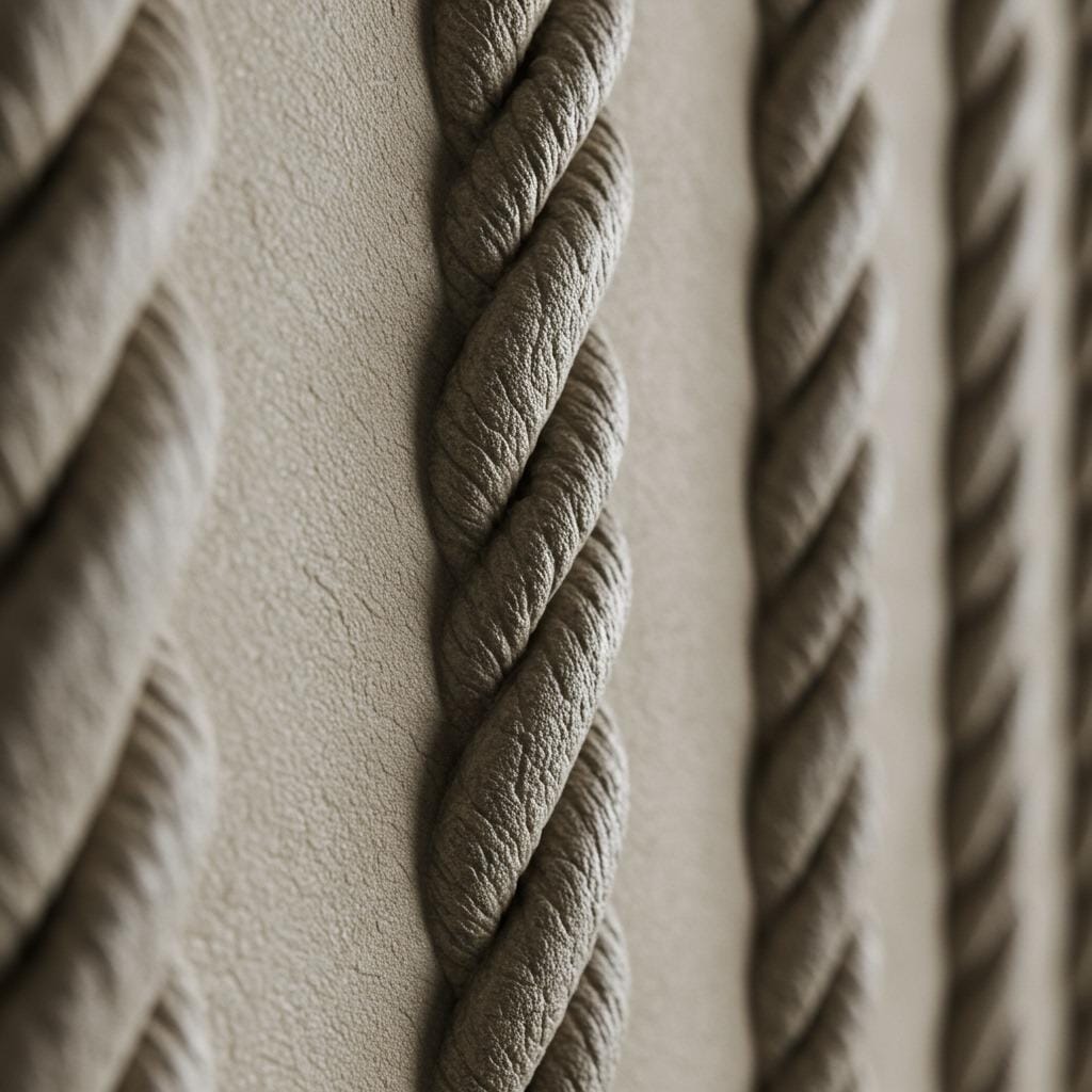 Rope Texture Paint Technique