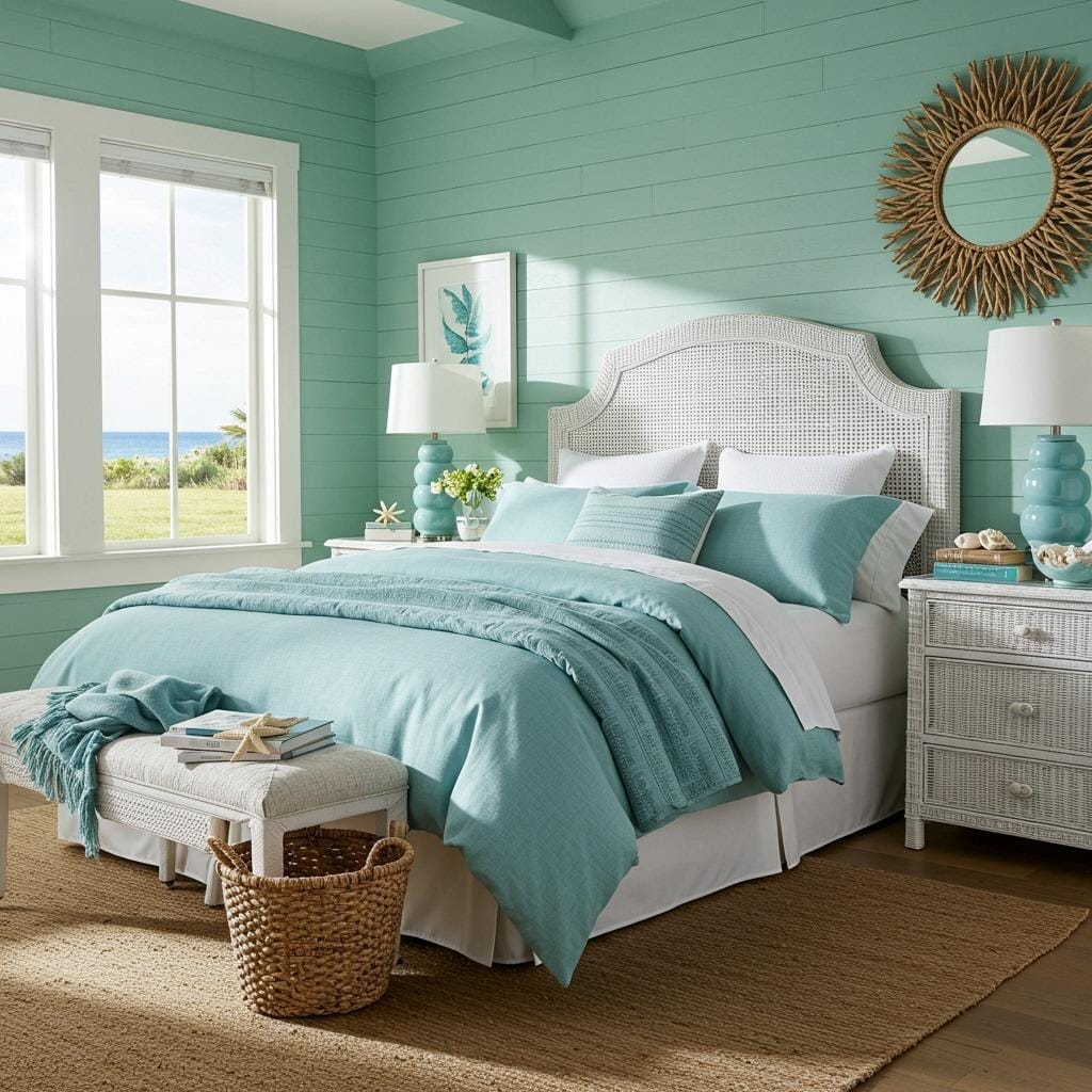Seafoam Green - Coastal Serenity