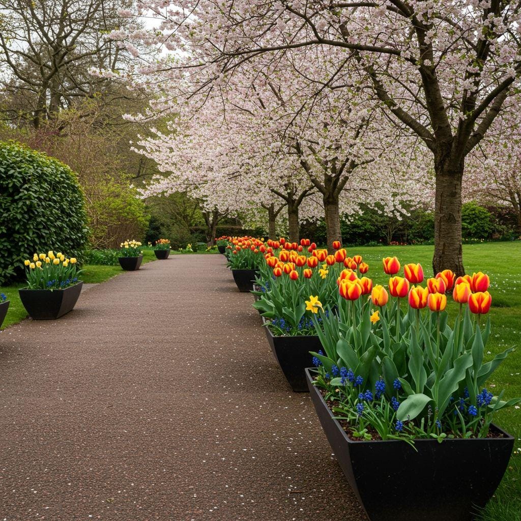 Seasonal and Color-Themed Pathways