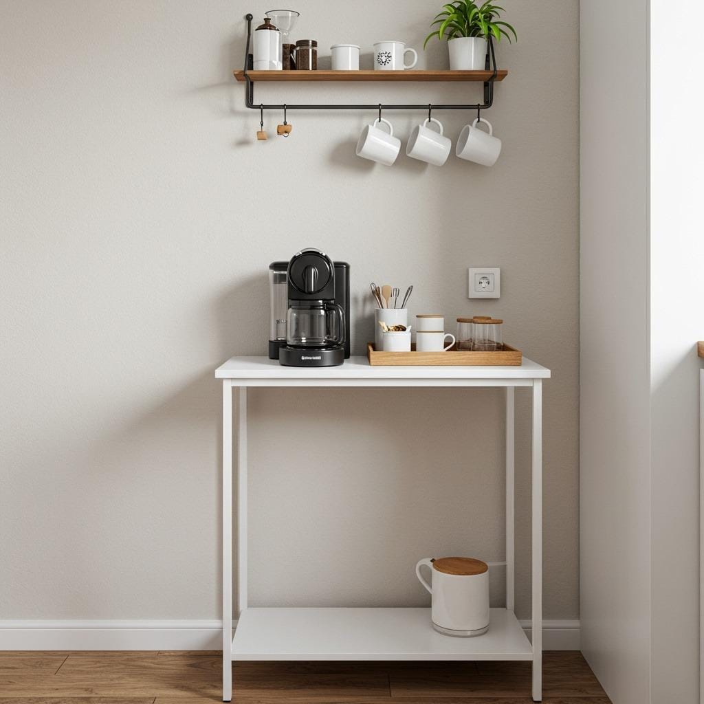 Slim Console Table Setup