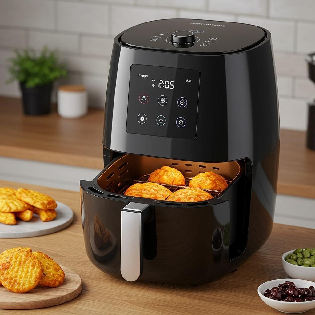 Smart Air Fryers with Automatic Cooking Programs
