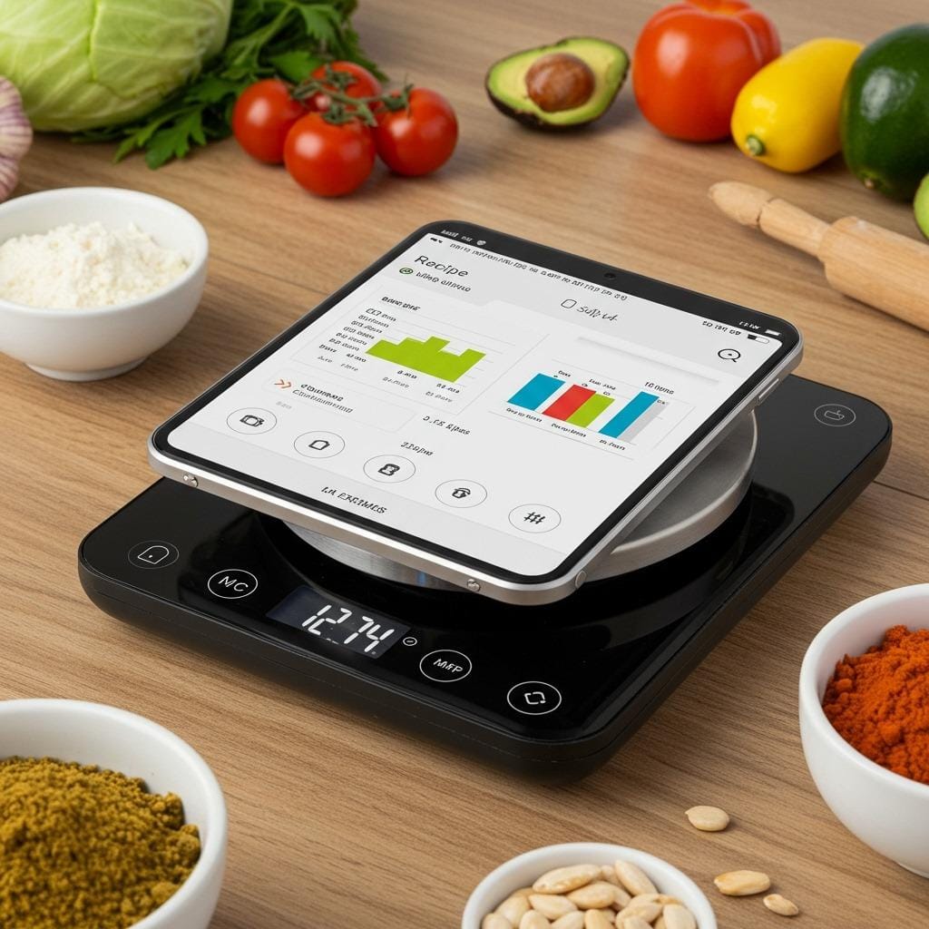 Smart Kitchen Scales with Recipe Integration and Nutritional Analysis