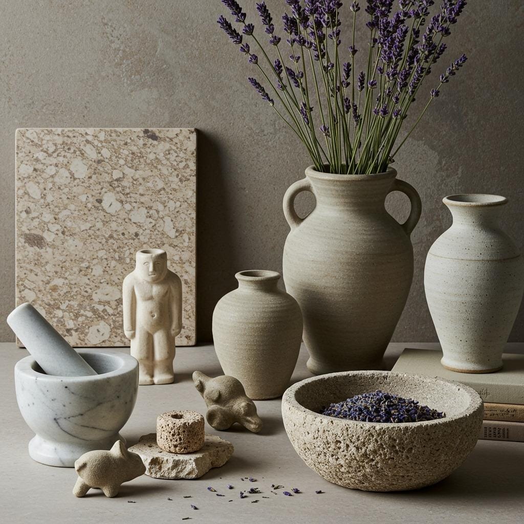 Stone and Ceramic Accents