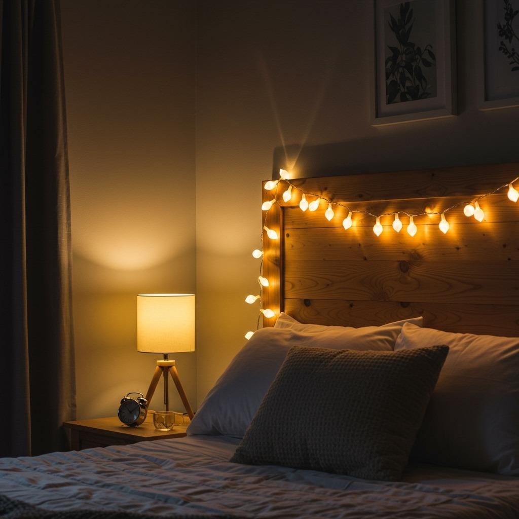 String Lights for Romantic Ambiance