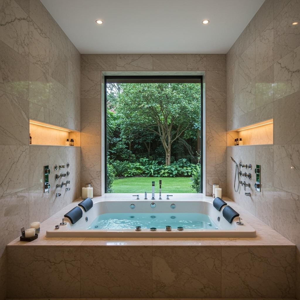 Therapy Tub with Hydrotherapy Jets