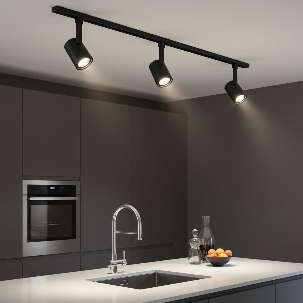 Track Lighting for Flexibility