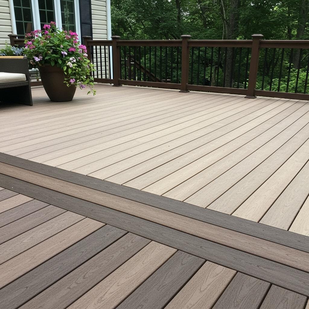 Two-Tone Composite Deck Design