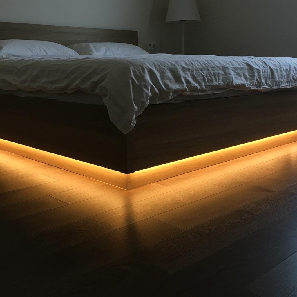 Under-Bed LED Strip Lighting