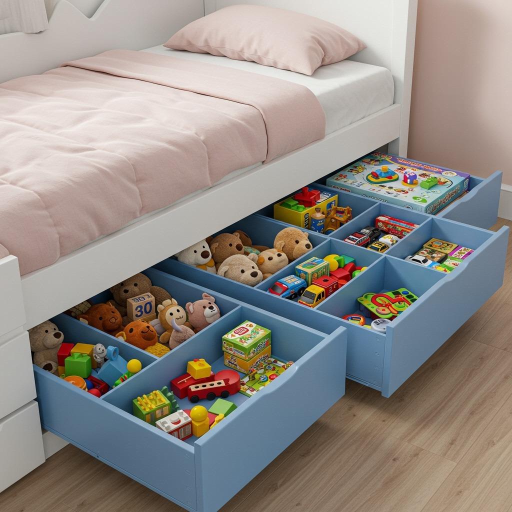 Under-Bed Storage Drawers