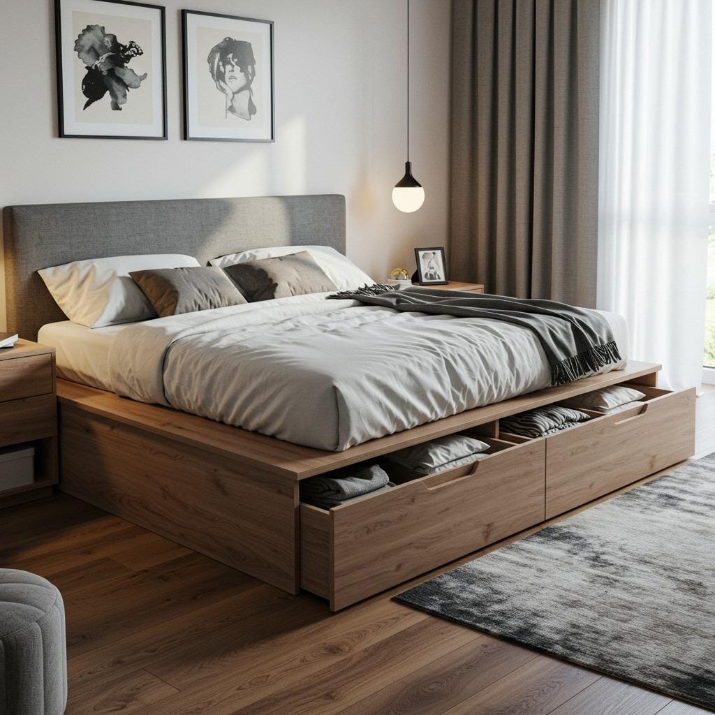 Under-Bed Storage That Actually Looks Good